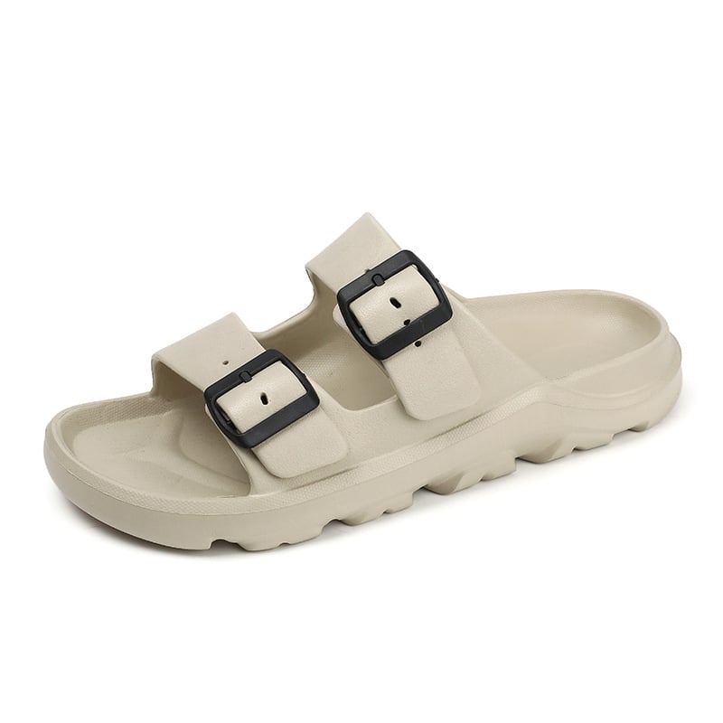 Férfi flip-flop EVA felsőrésszel és EVA talppal, nyitott orrú, 2025 ősz