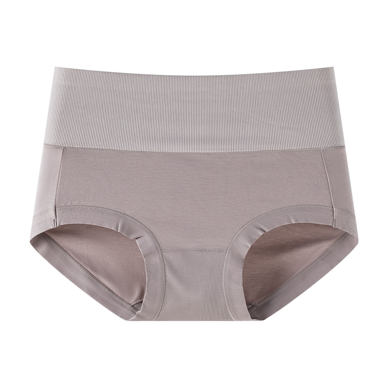 Ženske gaćice od pamuka s visokim strukom - prozračne, bez stezanja, nježne prema koži, podstava od pamuka