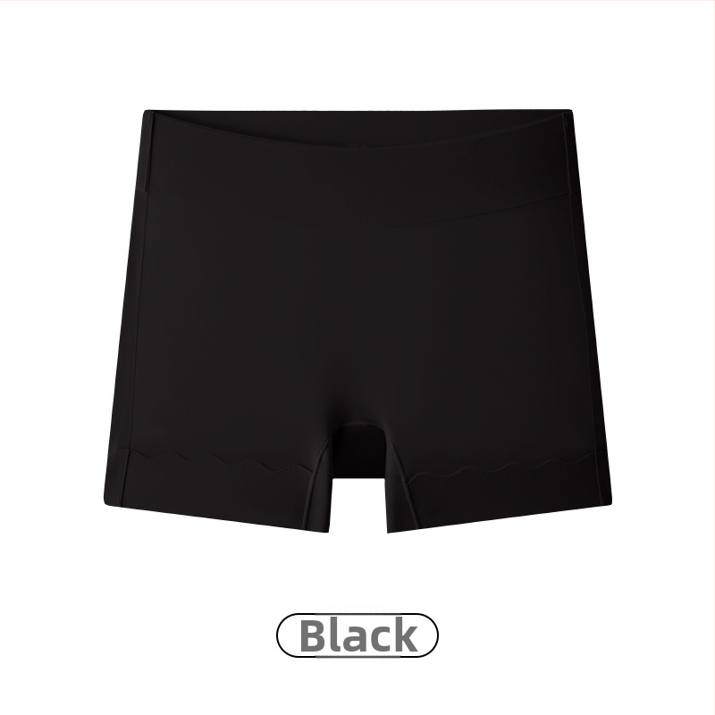 Nailono boxeriai be pėdsakų efekto, pakelia sėdmenis, pilvo įtampa, vidutinė juosmens