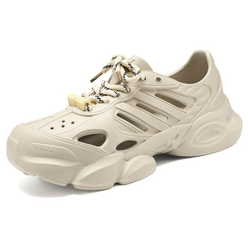 Muške EVA sandale, prozračni perforirani dizajn, vezivanje sprijeda, EVA gornji dio i đon, ljeto 2025 izdanje