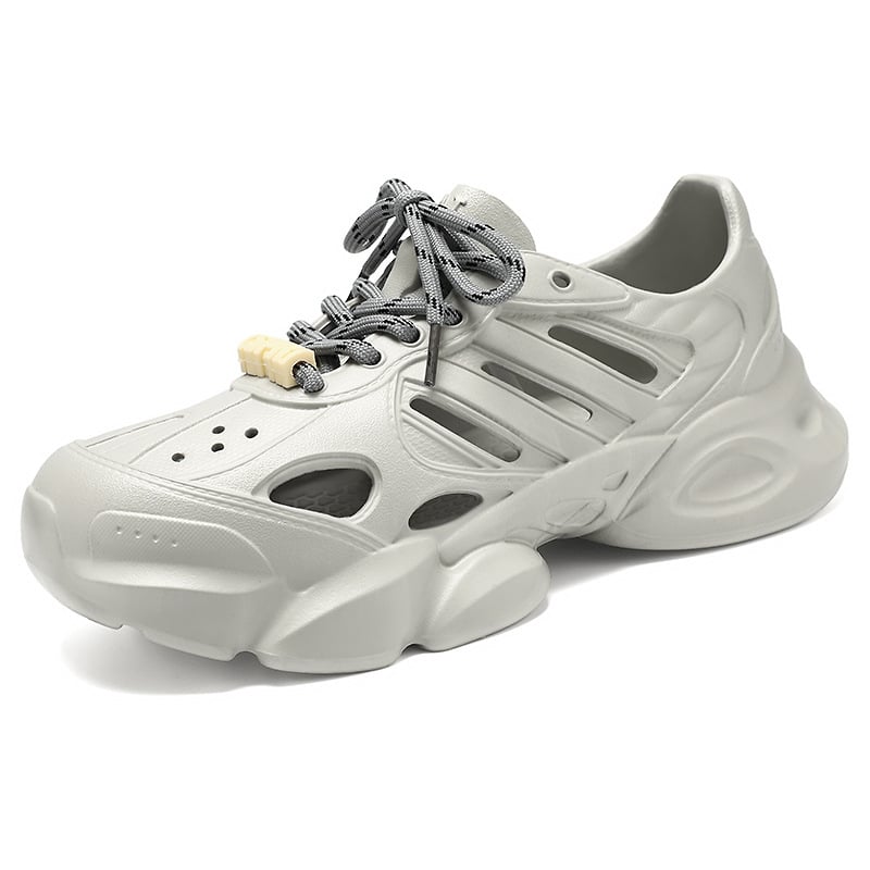 Muške EVA sandale, prozračni perforirani dizajn, vezivanje sprijeda, EVA gornji dio i đon, ljeto 2025 izdanje