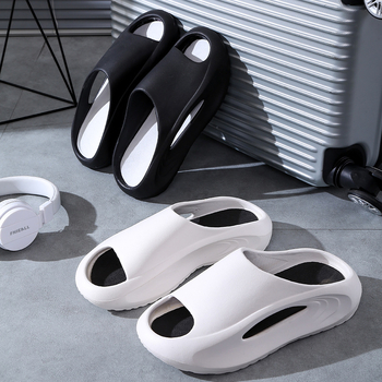 Muške sportske sandale s debelim đonom, gornji dio PVC, đon PVC, korejski stil, injekcijski đon, ljeto 2024