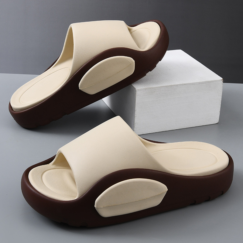 Beihan flip-flopuri bărbați, EVA peste și EVA talpă, stil casual, slip-on, talpă turnată prin injecție, primăvara 2025