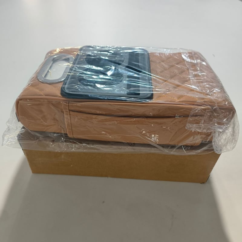 Υποβραχιόνιο αυτοκινήτου με ανυψωτικό μαξιλάρι, θήκη αποθήκευσης и κουτί χαρτοπετσέτας — Δερμάτινο, Fast too, Γενικής χρήσης