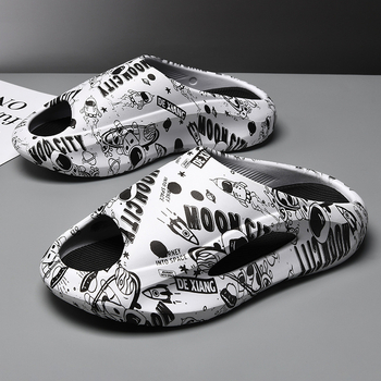 Guru papuci EVA pentru bărbați – stil leisure, papuci de plajă, antiderapante, turnare prin injecție, 18–40 ani