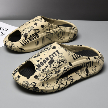 Guru papuci EVA pentru bărbați – stil leisure, papuci de plajă, antiderapante, turnare prin injecție, 18–40 ani