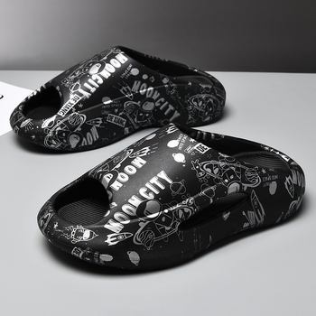 Guru papuci EVA pentru bărbați – stil leisure, papuci de plajă, antiderapante, turnare prin injecție, 18–40 ani