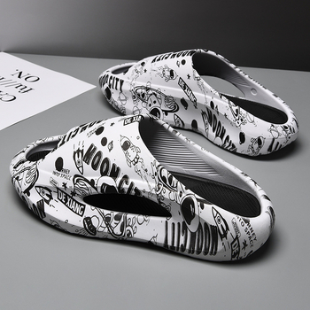 Guru papuci EVA pentru bărbați – stil leisure, papuci de plajă, antiderapante, turnare prin injecție, 18–40 ani