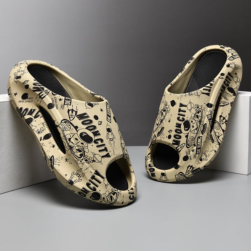 Guru papuci EVA pentru bărbați – stil leisure, papuci de plajă, antiderapante, turnare prin injecție, 18–40 ani