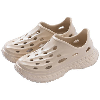 Sandale bărbați Crocs-stil din EVA, talpă groasă 5 cm, partea superioară EVA, turnare dintr-un singur corp, anti-derapare și rezistente la miros, vară 2025
