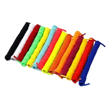 Kulogin ümmargused polüestrist kingapaelad elastse venitusega – sobivad spordijalatsitele, saapadele, igapäevasele ja tööjalatsile; Mudel: 26 seeria