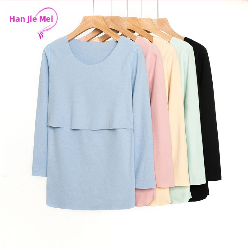 Mātes top ar garām piedurknēm, adīts audums 70% acetāta šķiedra, Ziemas 2024 kolekcija