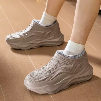 Cizme de zăpadă impermeabile pentru bărbați, exterior din EVA, căptușeală din pluș sintetic și talpă EVA turnată.