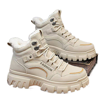 Zimske muške Martin čizme – protuklizne, s umjetnim krznom iznutra, PU gornji dio, PVC potplat, zimska udobnost (PU gornji dio; PVC potplat; umjetno krzno iznutra; zimsko korištenje; protuklizne)