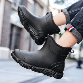 Esőcsizma 539 felnőtteknek, uniszex, vastagított talp technológiával, műanyag felsőrész, EVA talpbetét, csúszásmentes