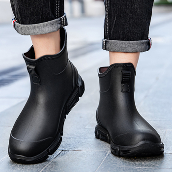 Esőcsizma 539 felnőtteknek, uniszex, vastagított talp technológiával, műanyag felsőrész, EVA talpbetét, csúszásmentes