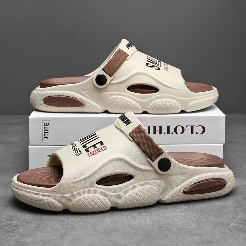 Unisex täiskasvanutele mõeldud sussid PVC ülaosa ja PVC tallaga; igapäevane ja vaba aja stiil; väljas kasutamiseks.