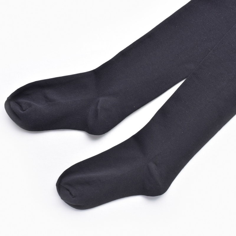 Pamutból készült fleece-bevonatú harisnya formázó hatással; meleg és karcsúsítja a lábakat nőknek, őszi–téli 701