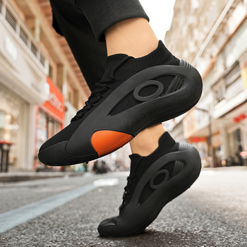 Αθλητικά παπούτσια καθημερινά για νέους ενήλικες, με αναπνεύσιμο mesh επάνω, σόλα από καουτσούκ, κορδόνια, χαμηλό πάνω μέρος, στρογγυλή μύτη