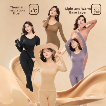 Nailoninis pagrindinio sluoksnio komplektas, be siūlių, dviejų sluoksnių, kvėpuojantis, išlaiko šilumą