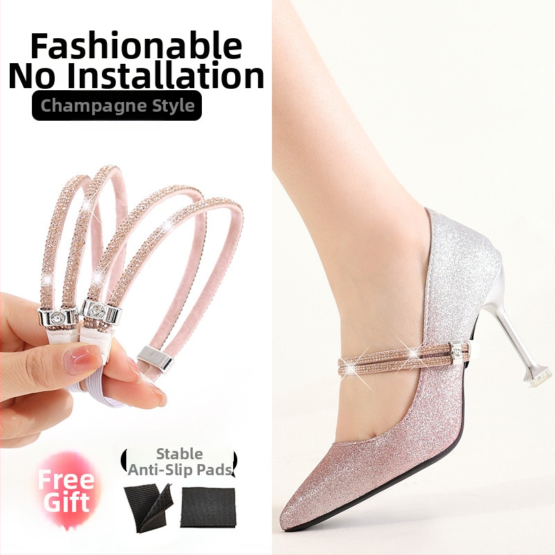 PU medžiagos – kulno anti-slydimo juosta aukštakulniams batams – modelis High heels anti-falling heel straps, tinkama darbinei avalynei, batų tempiamasis, pavasaris, suaugusieji