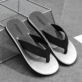 Muške flip-flop japanke, mladi ležerni stil s kopčom za stopalo, EVA gornji dio, mjehurićasta potplata, tehnologija potplata od viskoze, jesen 2025