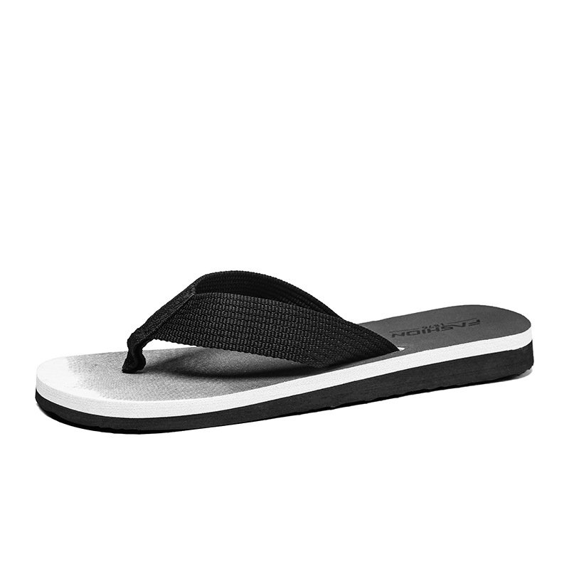 Muške flip-flop japanke, mladi ležerni stil s kopčom za stopalo, EVA gornji dio, mjehurićasta potplata, tehnologija potplata od viskoze, jesen 2025