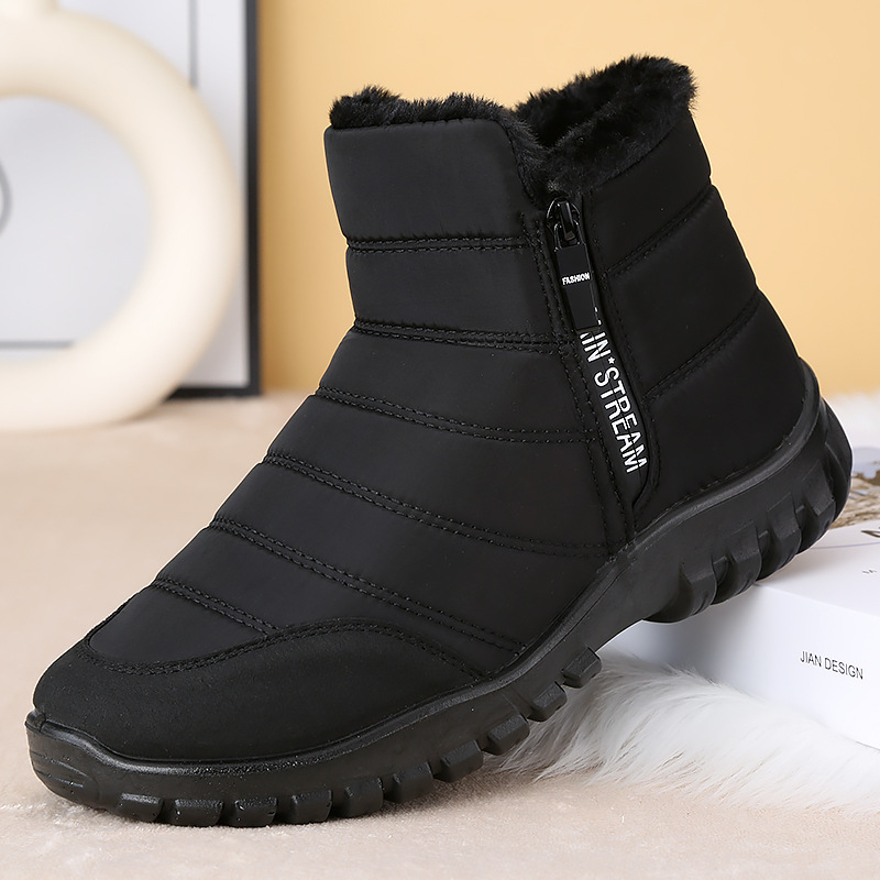 Soni téli férfi papucs – textil felsőrész, PU talp