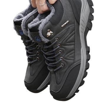 Γυναικείες μπότες χιονιού - αδιάβροτες, αντιολισθητικές, μονωμένες, επενδυμένες με φλίς, εσωτερικό από μαλλί προβάτων