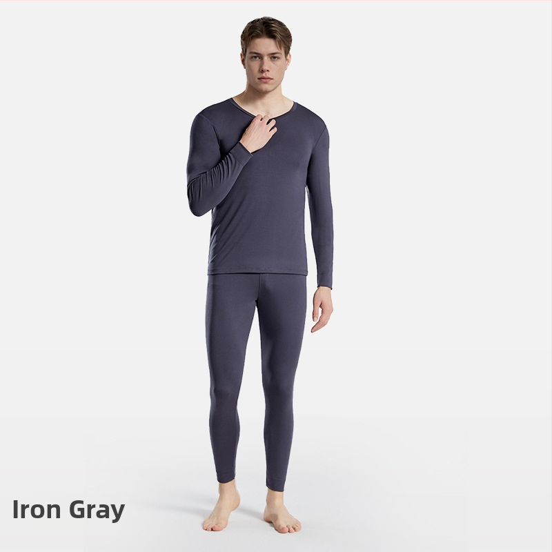 Тънко термално бельо с Лензинг Модал: антибактериално, дишащо, топло, комплект горнище и долнище