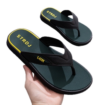 Férfi PVC flip-flopok - szagtalan, csúszásmentes, kültéri szandál, ultra puha talp