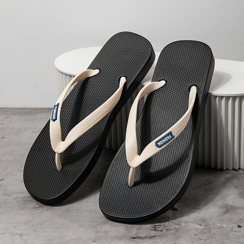 Muške PVC japanke, otvoreni prst, slip-on, gornji dio PVC i potplat PVC, potplat injekcijski oblikovan