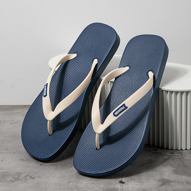 Muške PVC japanke, otvoreni prst, slip-on, gornji dio PVC i potplat PVC, potplat injekcijski oblikovan