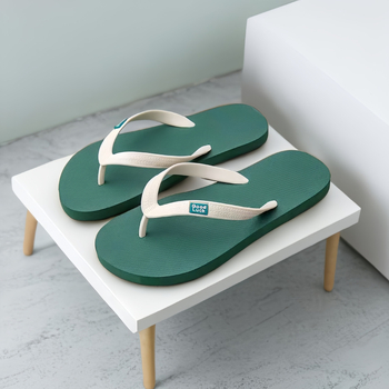 Ou Xun Férfi flip-flop szandál – PVC felsőrész, gumi talp, nyitott orrú, húzó pánt