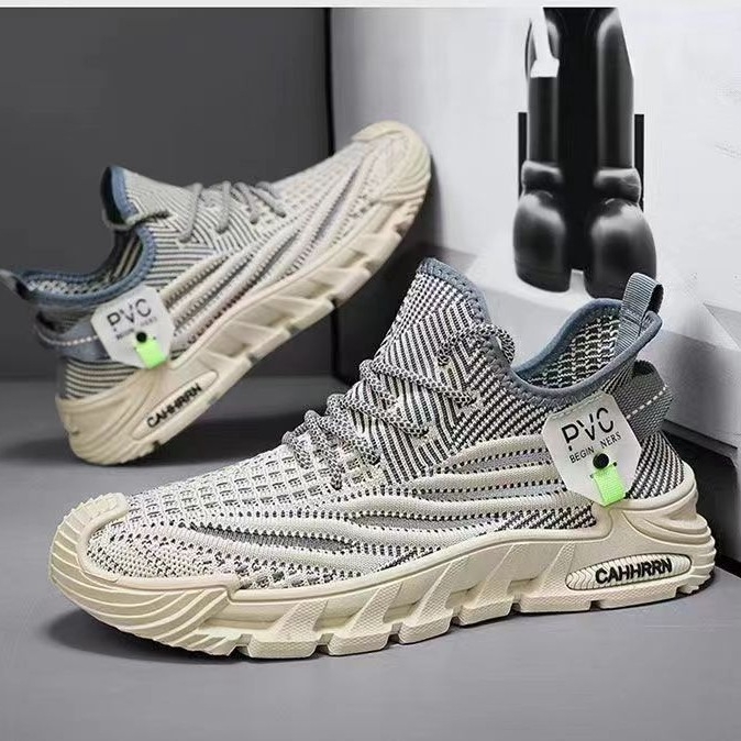 Ανδρικά παπούτσια τύπου dad shoes – διαπνοή με διχτυωμένη επένδυση, ελαφριά κατασκευή, κορδόνια, χαμηλό πάνω μέρος, στρογγυλή μύτη, σόλα από έγχυση