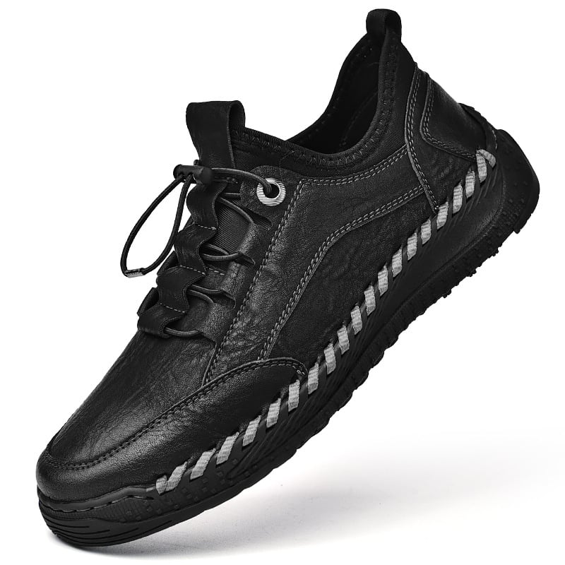 Ανδρικά αθλητικά-χαλαρά παπούτσια με κλείσιμο από ελαστική ταινία, πάνω μέρος από microfiber, σόλα από καουουτς, πάτος EVA, ραμμένα