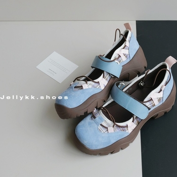 Pantofi casual femei, plat, cu vârf rotund, model cu dungi, talpă din cauciuc groasă, branț EVA