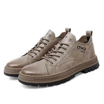 Martin saapad meestele – mikrofiiberist ülemine osa, kummist tald, ümmargune varvas, madal konts 1–3 cm, lühike varukorpus