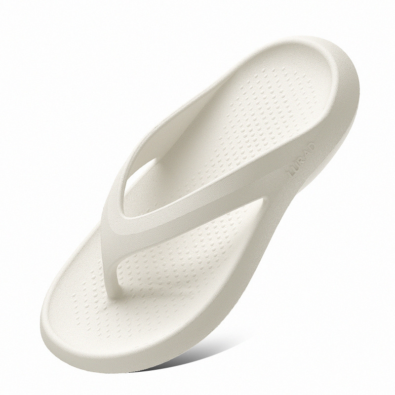 Férfi EVA platformos papucs, fekete, csúszásmentes, nyitott orrú, minimalist dizájn