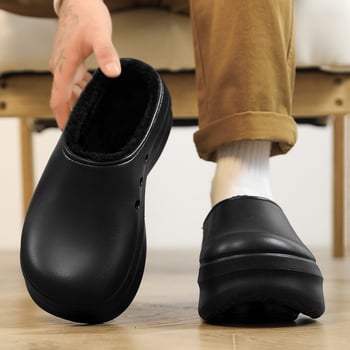 Muške slip-on cipele, zatvorenim prstom, EVA gornji dio, PVC potplat, injekcijski oblikovan potplat, Jesen 2025