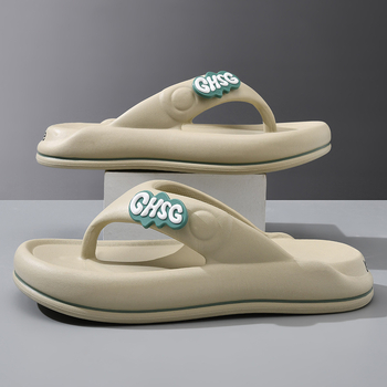 Ancient pánske flip-flopy: leto 2024, protišmykové, dýchajúce EVA vrchný diel a podrážka, otvorený prst, ležérny štýl