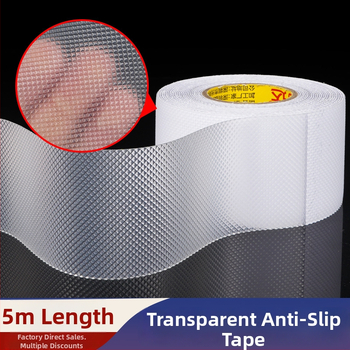 PEVA gumos anti-slip laiptų juosta - akriliniai klijai, vandeniui atspari, temperatūros diapazonas 0–70 °C