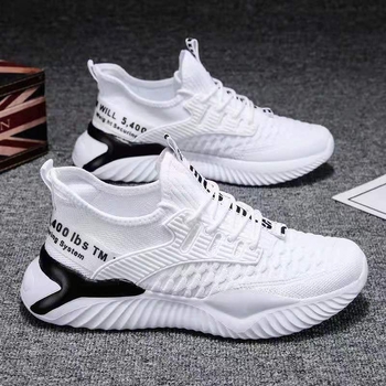Pantofi sport casual cu plasă respirabilă, branț EVA și talpă din plastic, închidere frontală