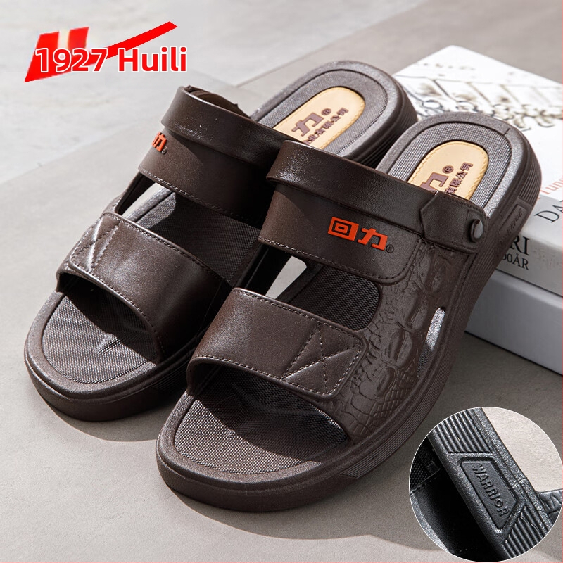 Meeste PVC sandaalid, ülaosa PVC, tallad PVC, vaba aja stiil, avatud varvas