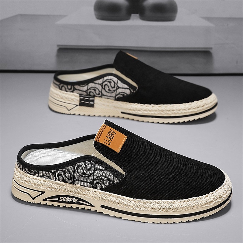 Muške ljetne Slip-On tenisice, gornji dio od tkanine, PVC đon, injekcijski oblik đona, ležerni stil
