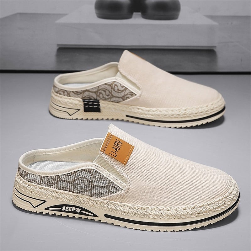 Muške ljetne Slip-On tenisice, gornji dio od tkanine, PVC đon, injekcijski oblik đona, ležerni stil