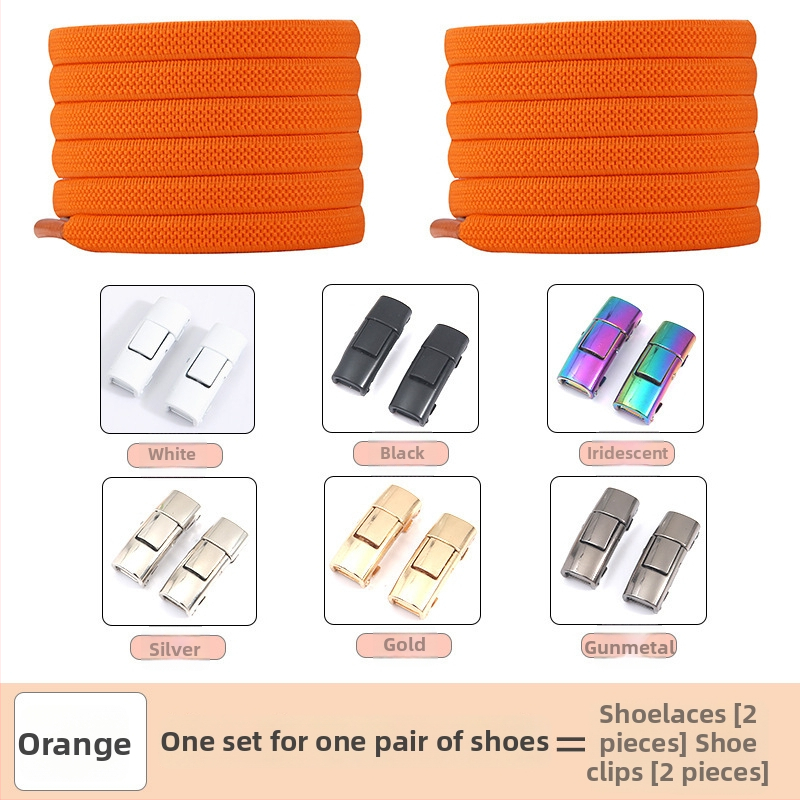 PC046 Batų raištelių fiksavimo sistema – elastinė, be rišimo, tinka sportbačiams, odiniams batams, aulinėms, kasdieniams ir audiniams – ilgis 1 m – Jin Ying