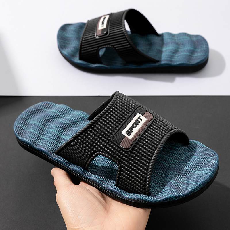 Japsom papuci casual pentru bărbați, partea superioară din PVC, talpă EVA
