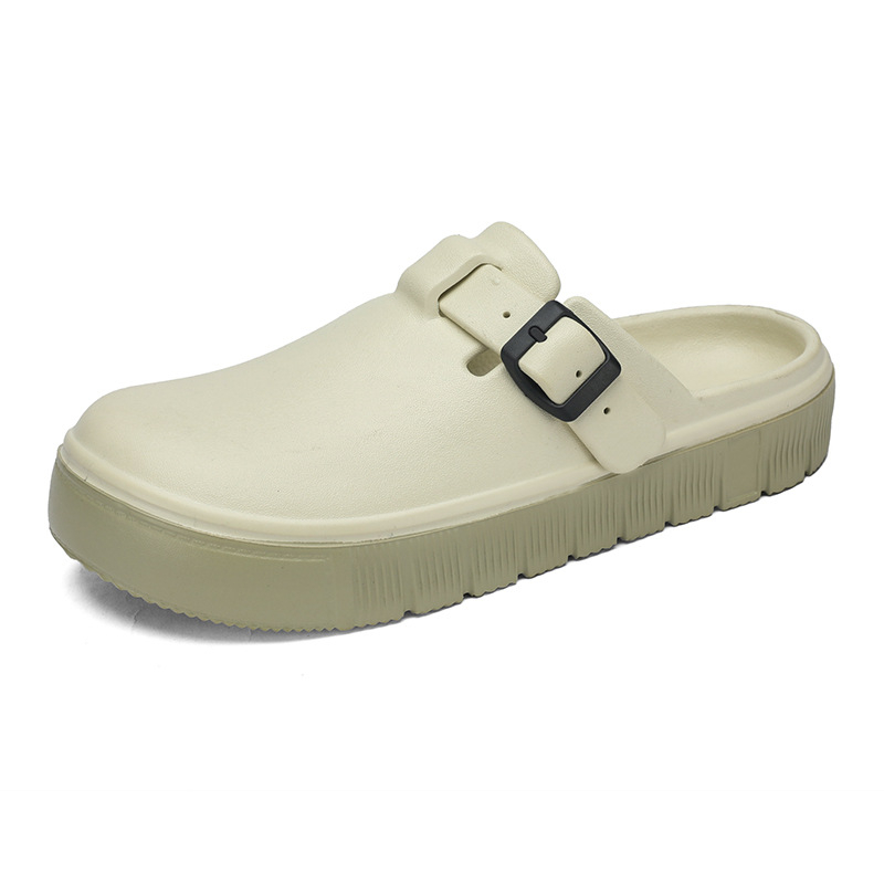 Sandale bărbați EVA - vârf închis, respirabile, turnare dintr-o bucată, talpă EVA, slip-on (Vârf închis; Respirabile; Turnare dintr-o bucată; Talpă EVA; Slip-On)