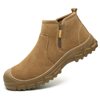 Žieminiai darbo batai su plieniniu pirštu, vilnos įdaila, velūras viršus, atsparūs perforacijai ir smūgiams